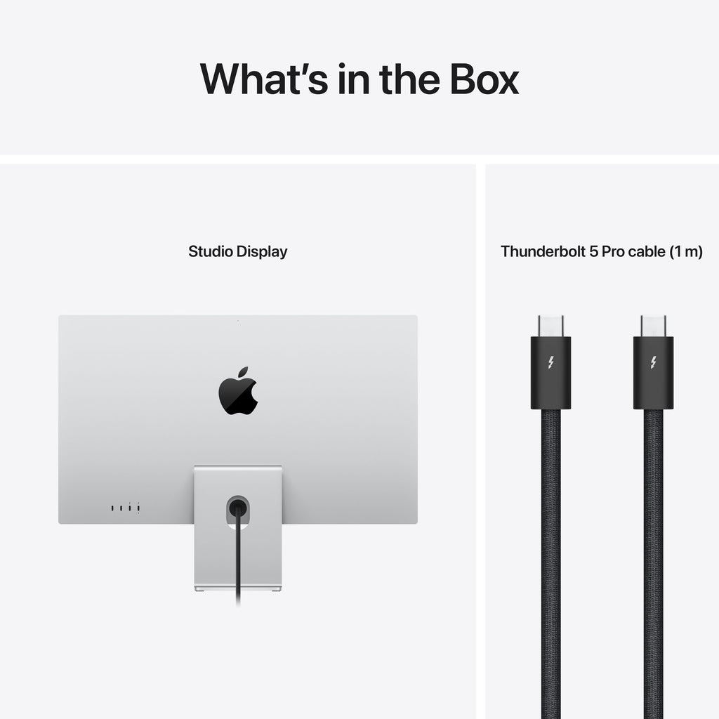 Apple Studio Display - Standard glass - Tilt- and height-adjustable stand - MFEW4LL/A - (2026)
