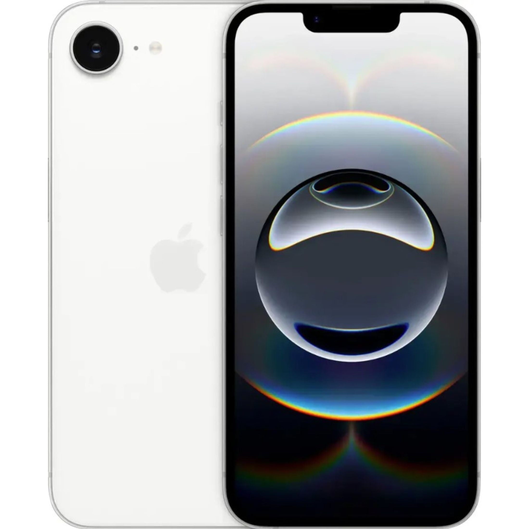Restored Apple iPhone 16e 5G 128GB - Carrier Unlocked - White