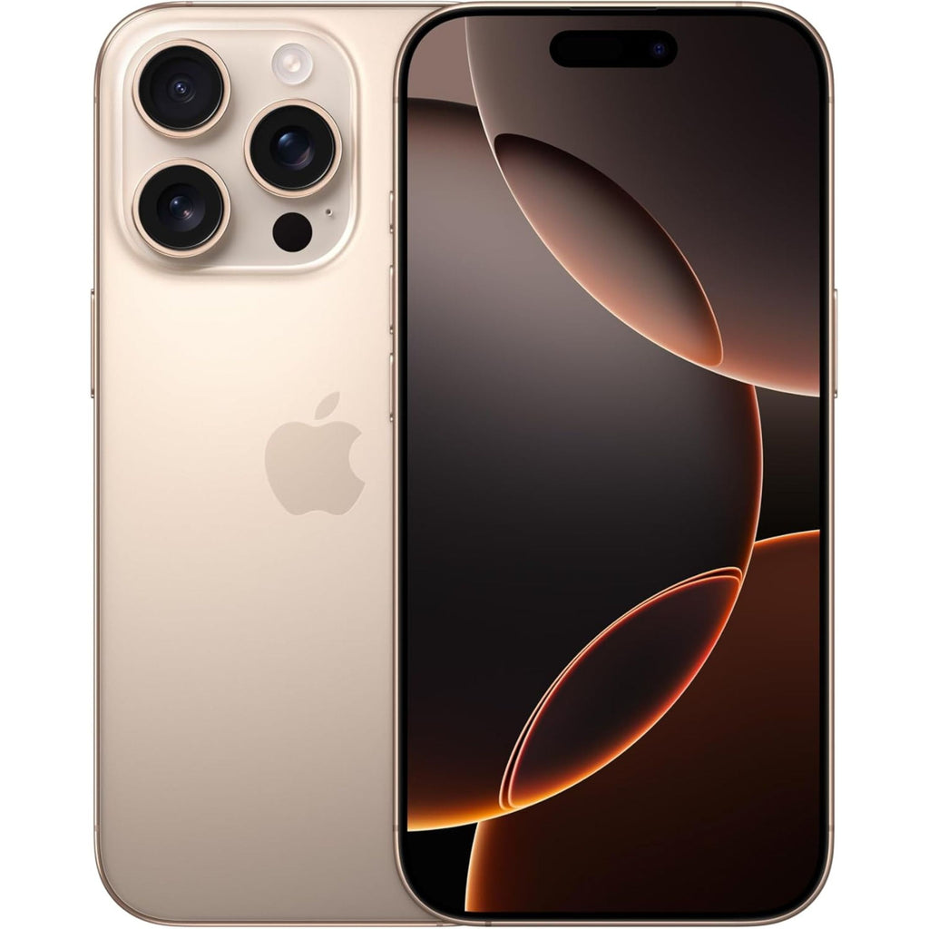 Restored Apple iPhone 16 Pro Max - Verizon - 256GB Desert Titanium (Refurbished)