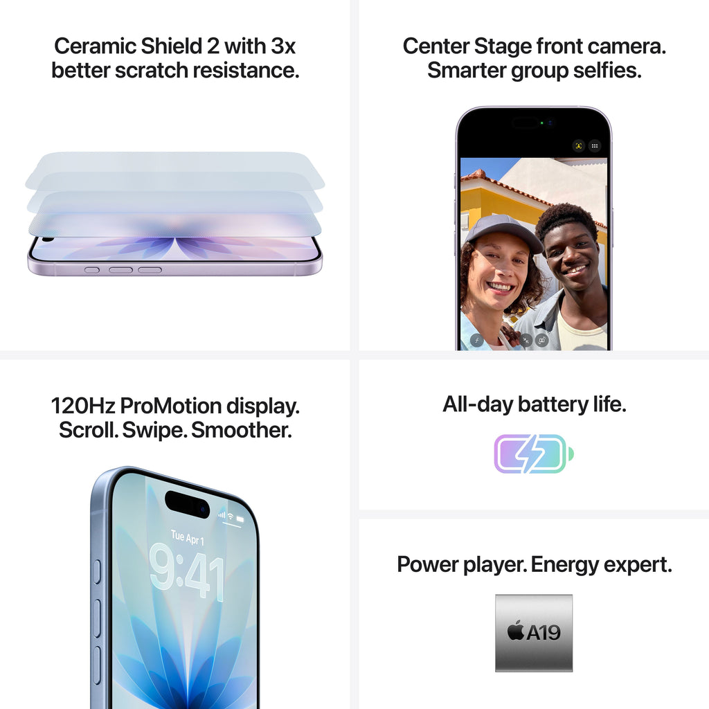 AT&T iPhone 17 512GB Lavender